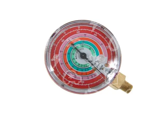 manometr vysokotlaký suchý MC, 63 mm, EH, R410A, R404A, R507